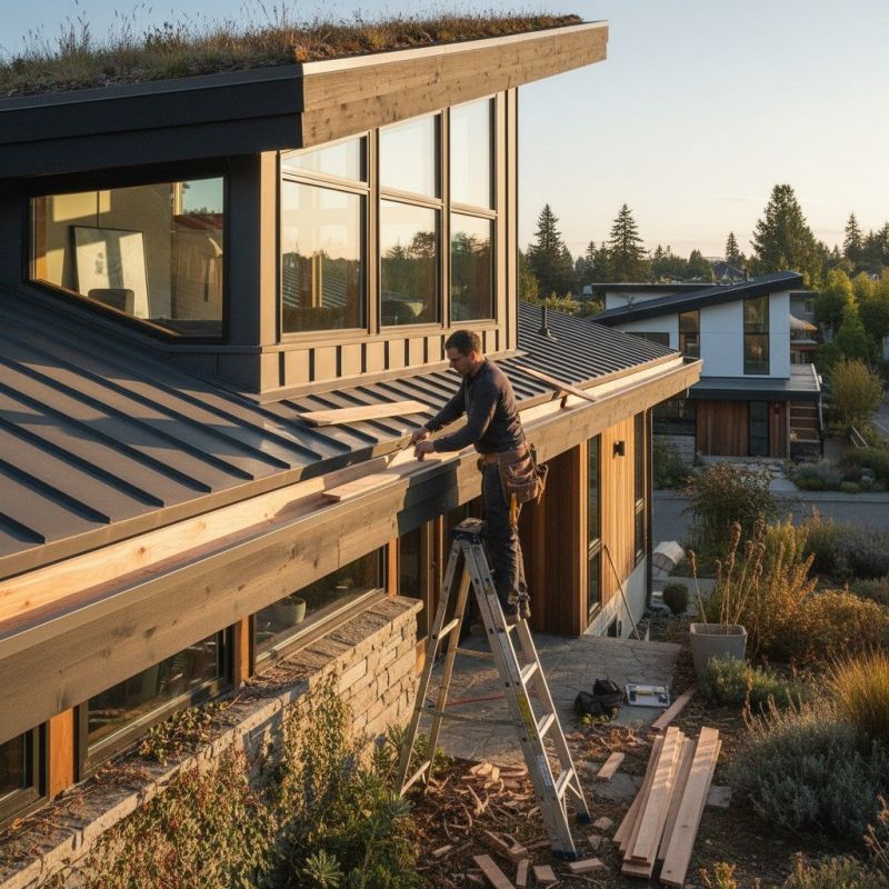 Wood Gutter Repair detail